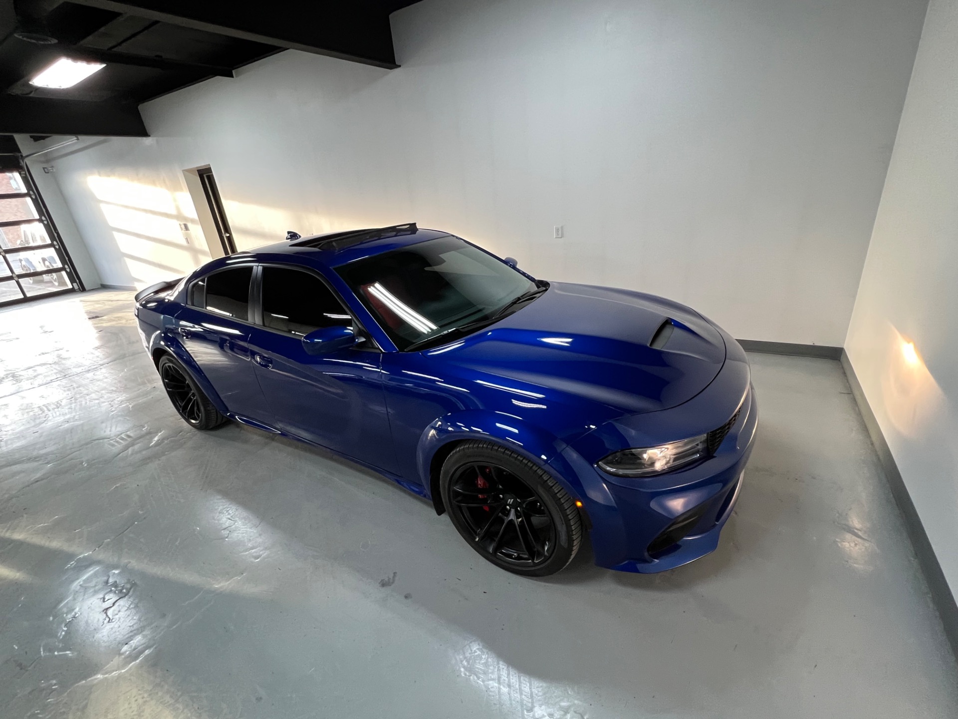 Used 2021 Indigo Blue Dodge Charger SCAT PACK WIDEBODY Scat Pack Widebody  For Sale (Sold) | Prime Motorz Stock #3696