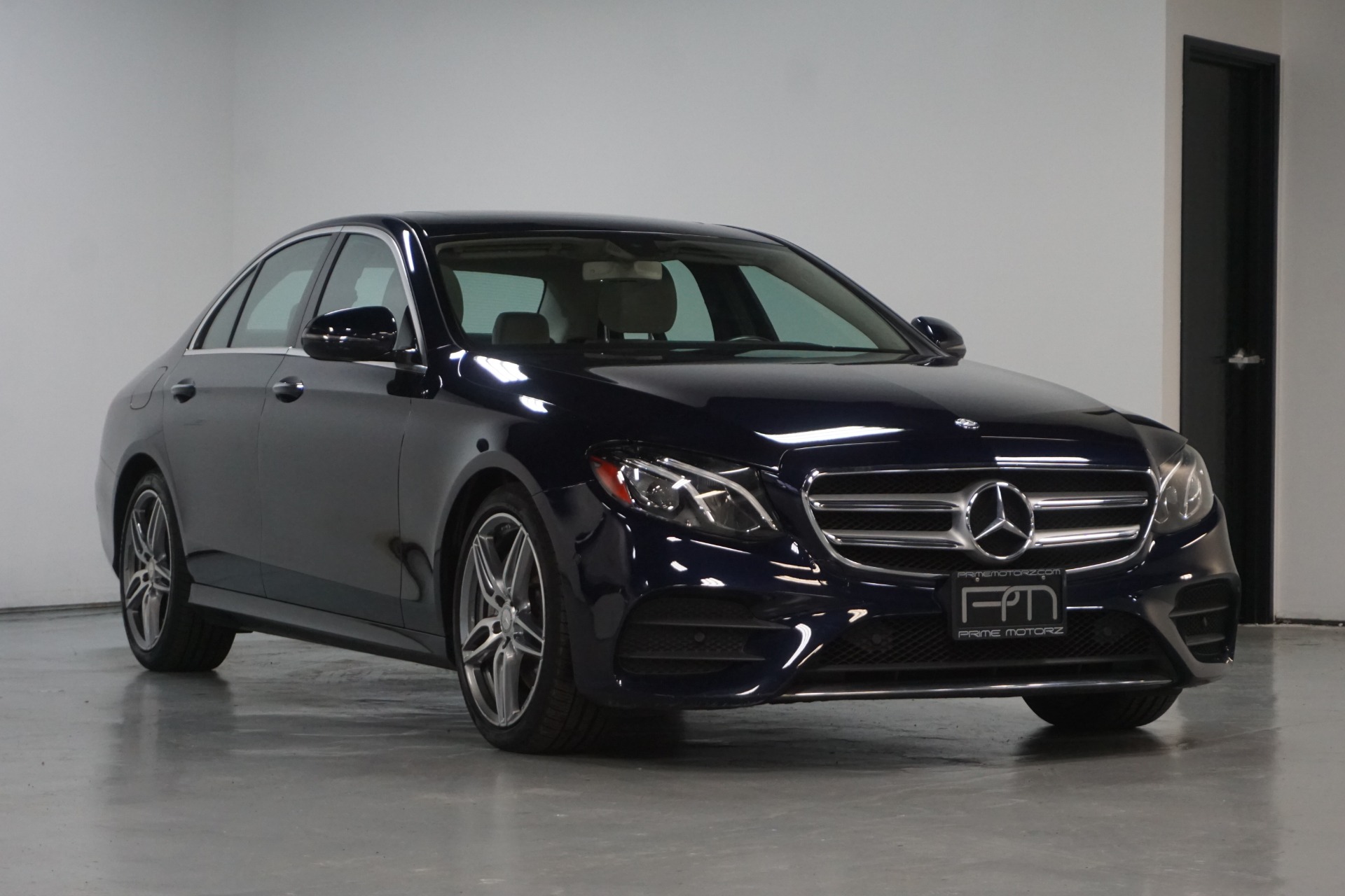 Used 17 Lunar Blue Metallic Mercedes Benz E Class 00 Awd E 300 4matic For Sale Sold Prime Motorz Stock 2650