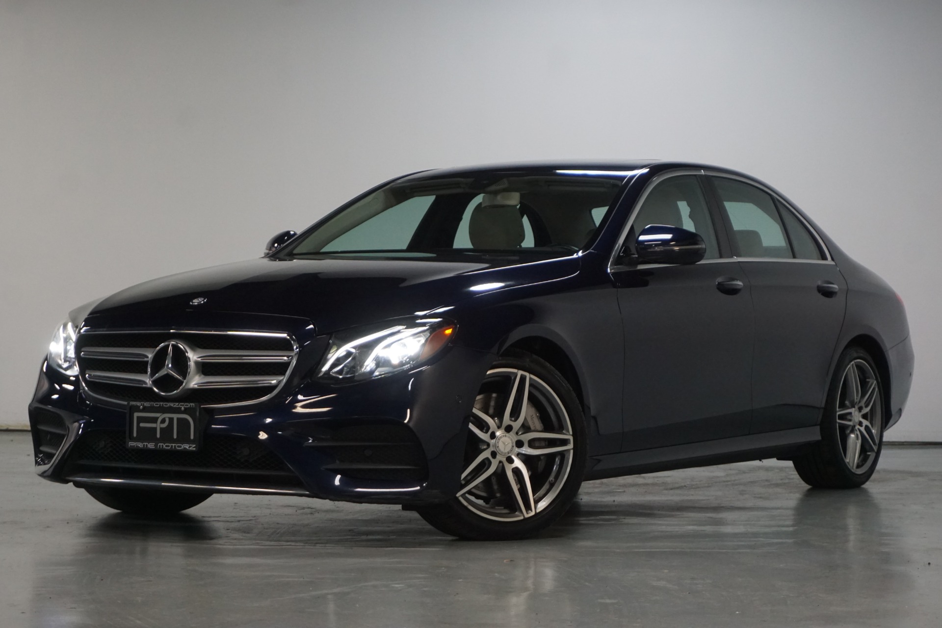 Used 17 Lunar Blue Metallic Mercedes Benz E Class 00 Awd E 300 4matic For Sale Sold Prime Motorz Stock 2650