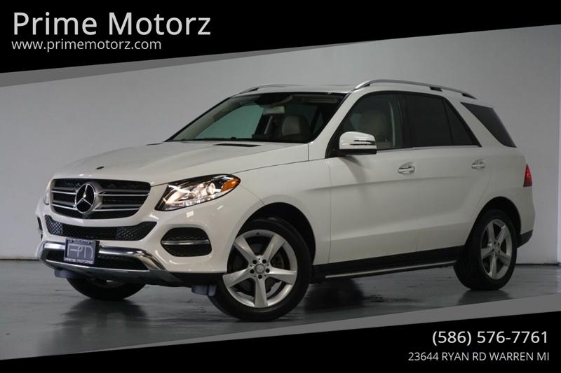 Used 2016 Mercedes Benz Gle Gle 350 4matic Awd 4dr Suv For