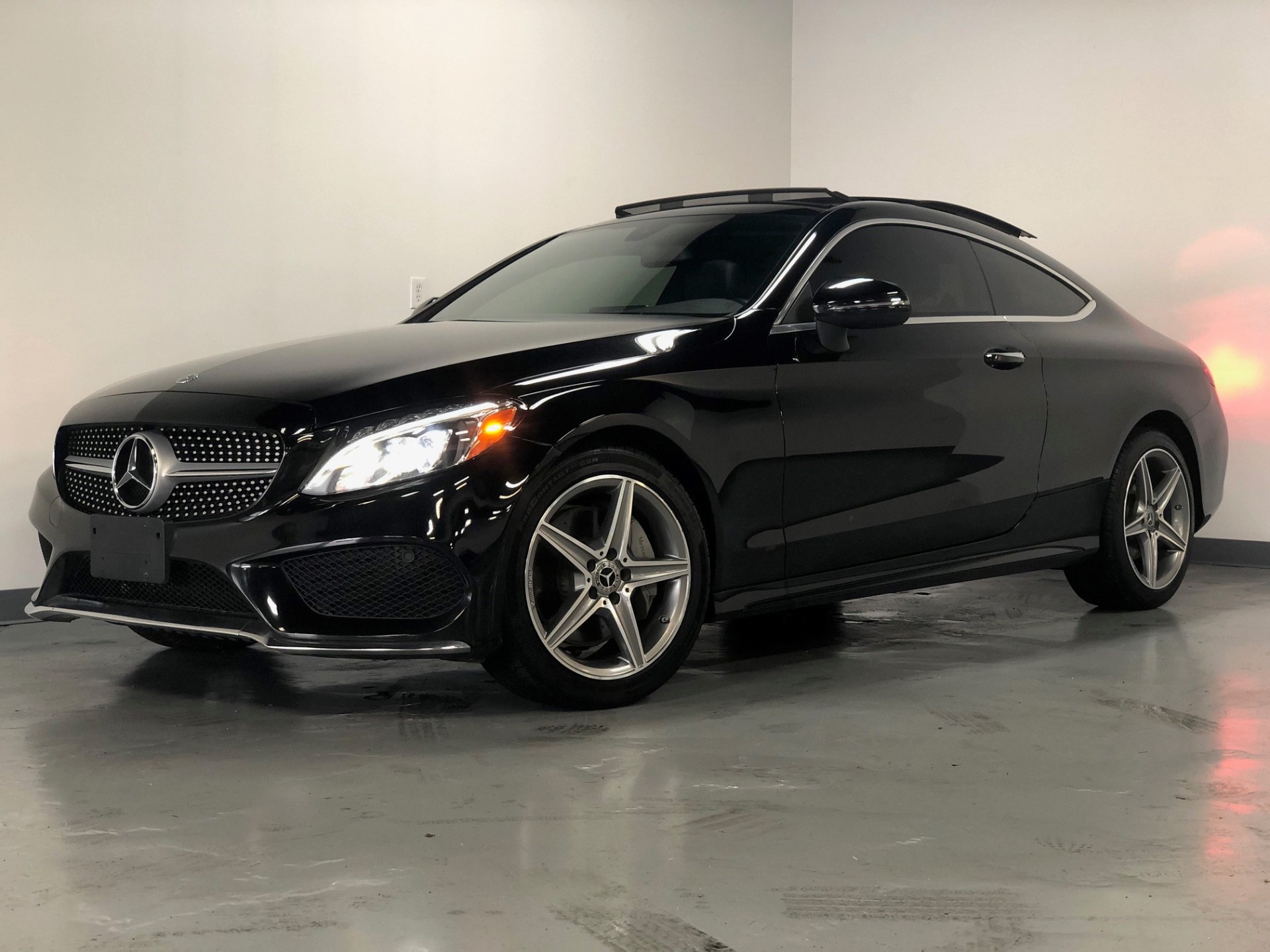 Used 17 Black Mercedes Benz C Class C300 Awd C 300 4matic For Sale Sold Prime Motorz Stock 2778