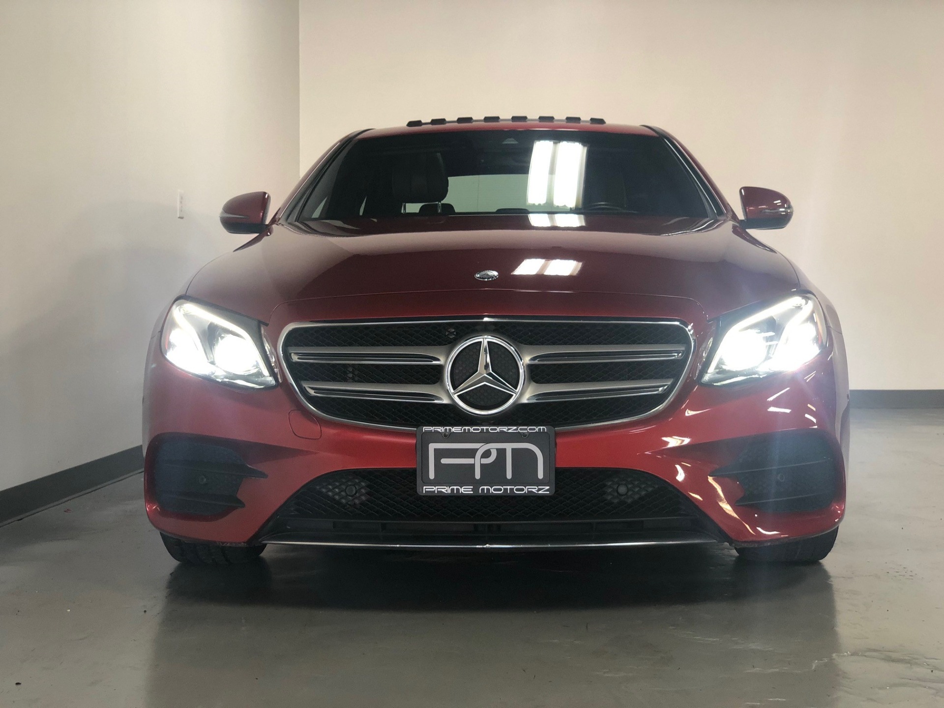 Used 17 Designo Cardinal Red Metallic Mercedes Benz E Class 00 Awd E 300 4matic For Sale Sold Prime Motorz Stock 2850