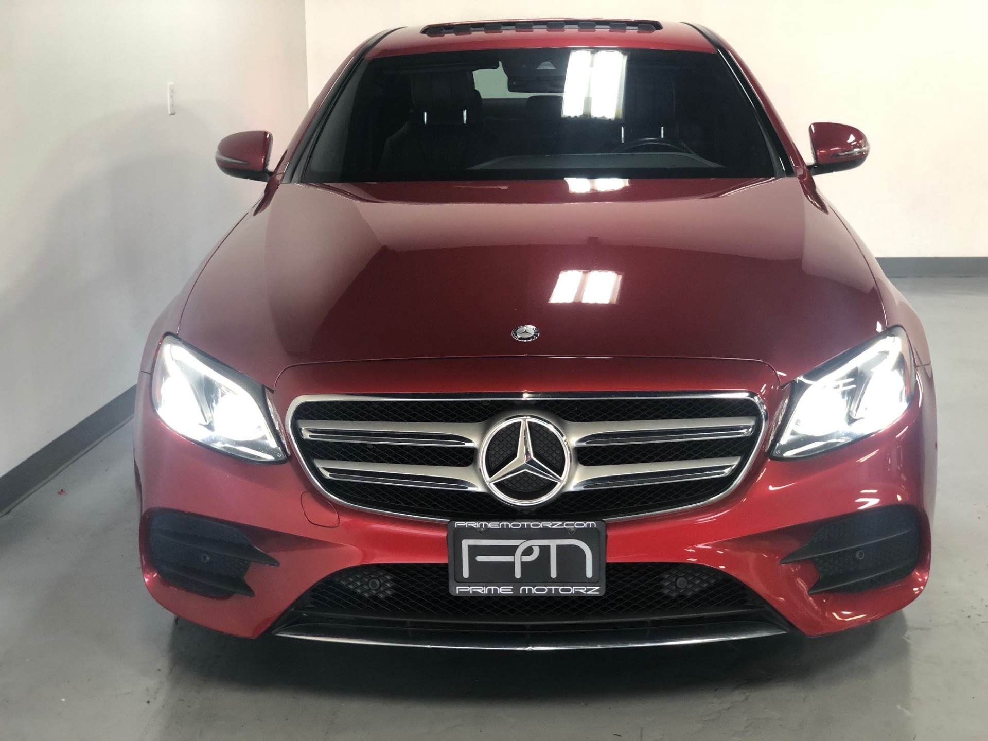 Used 17 Designo Cardinal Red Metallic Mercedes Benz E Class 00 Awd E 300 4matic For Sale Sold Prime Motorz Stock 2850