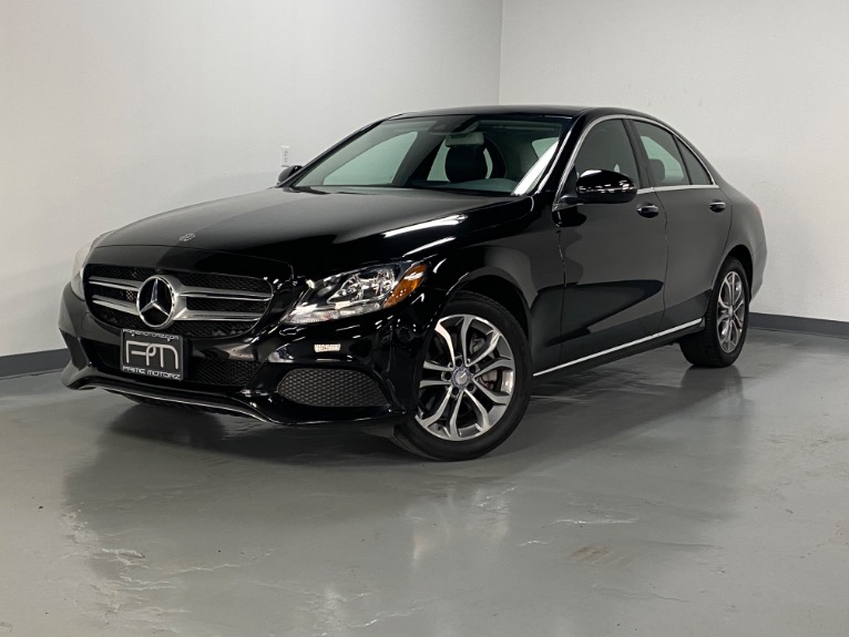 Used 2017 Obsidian Black Metallic Mercedes-Benz C-Class C300 AWD C