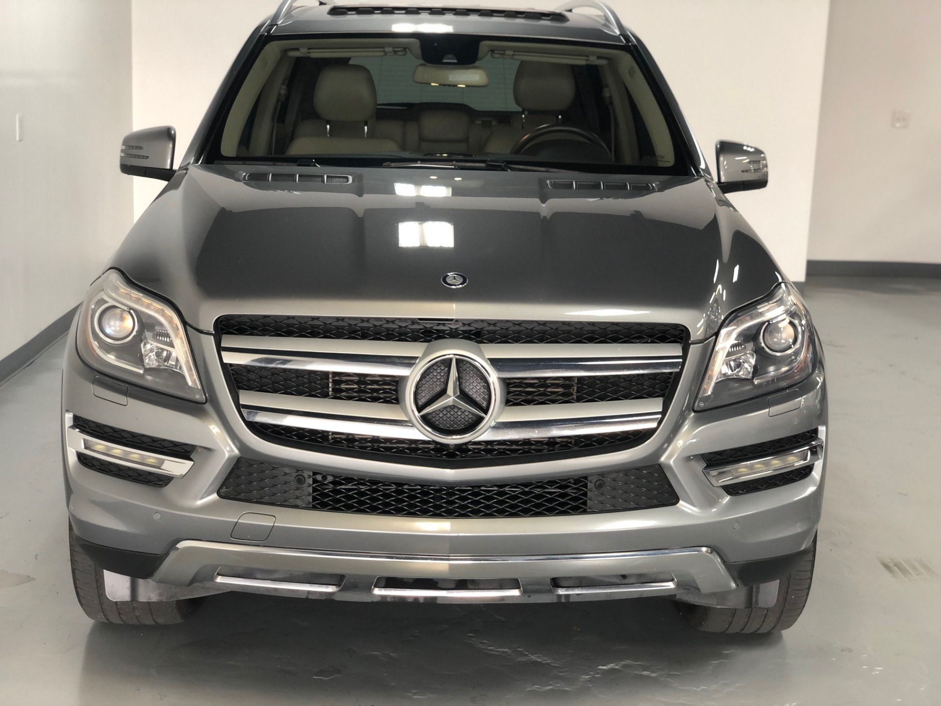 Used 2014 Palladium Silver Metallic Mercedes-Benz GL-Class GL350