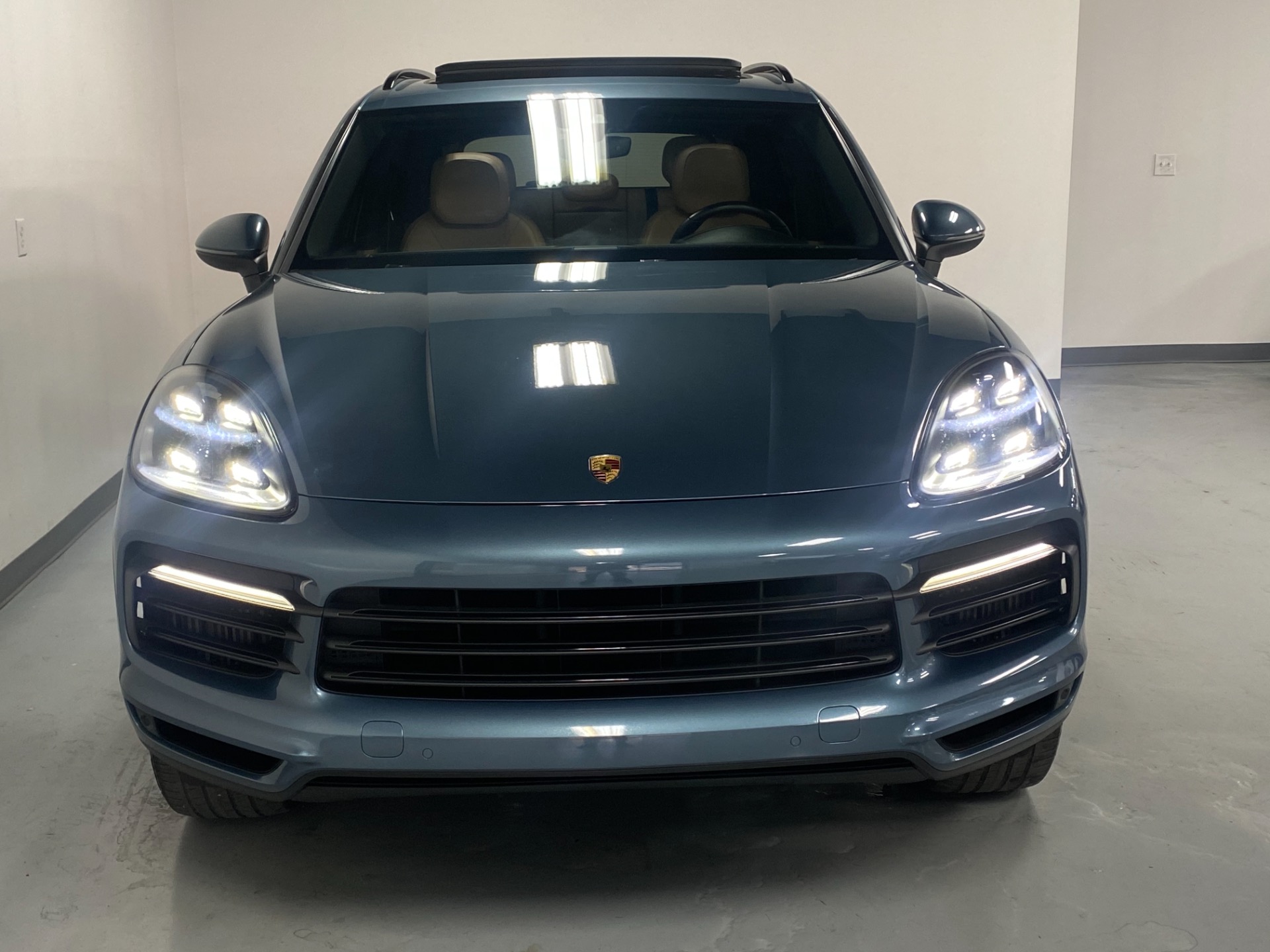 2019 Porsche Cayenne Biscay Blue Metallic